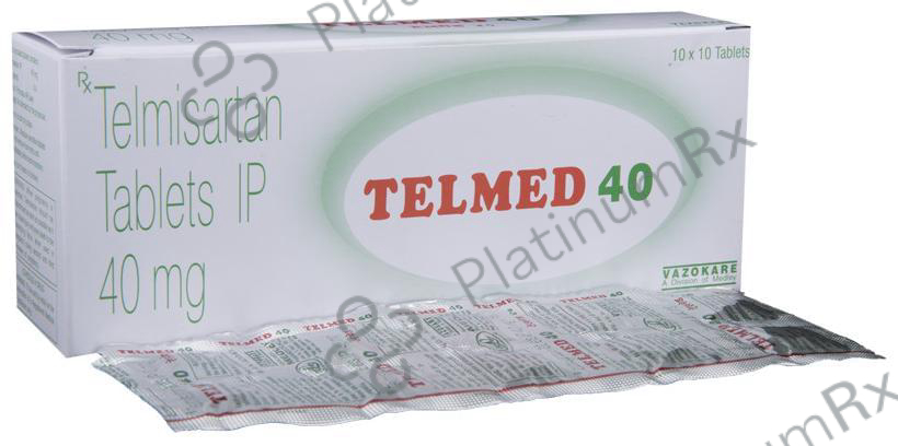 Telmed 40mg Tablet 10s