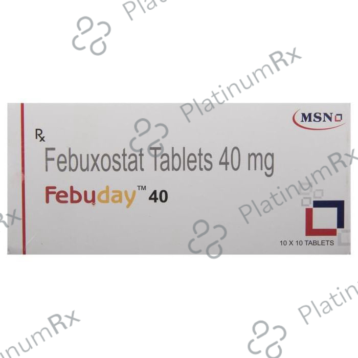 Febuday 40mg Tablet 10s