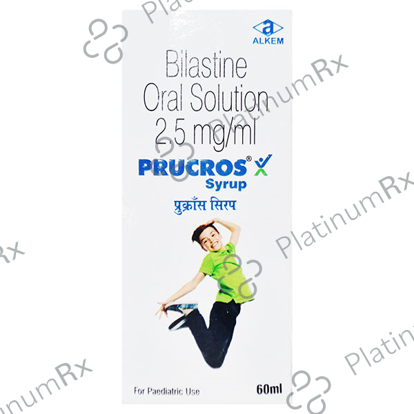 Prucros 2.5mg Oral Syrup 60ml