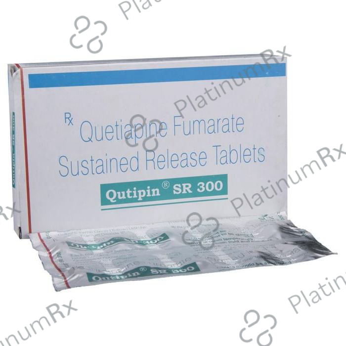 Qutipin SR 300mg Tablet 10s