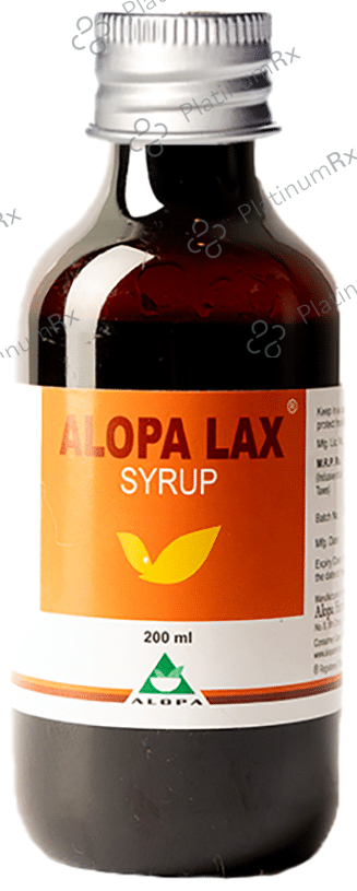 Alopa Lax Syrup ( 200ml Each ) Bottle