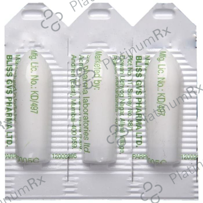 Cansoft CL 100/200mcg Vaginal Suppository 3s