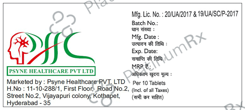 Psynolol 20 Tablet