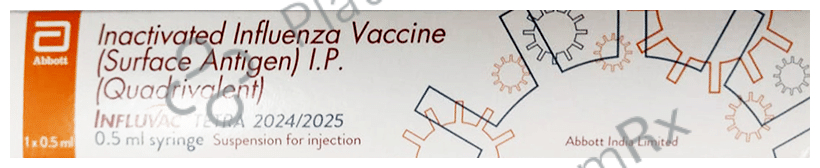 Influvac Tetra 2024/2025 Vaccine 0.5ml