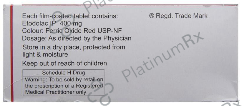 Etova 400mg Tablet 10s