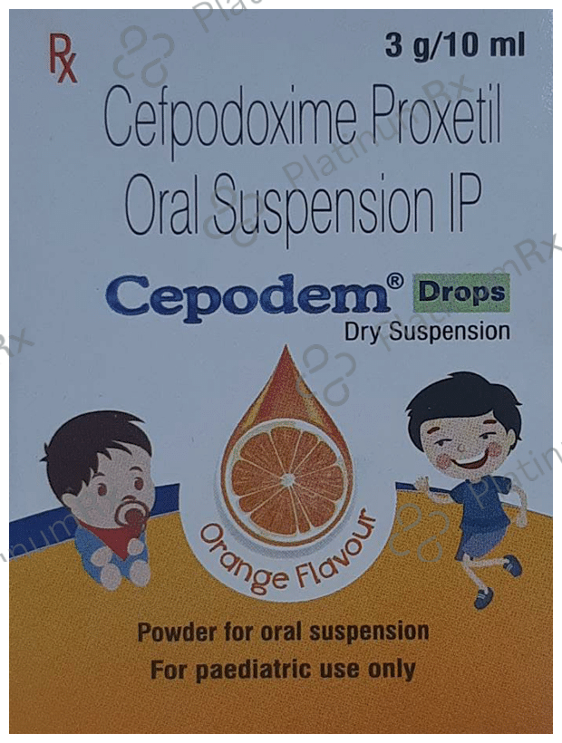 Cepodem 25mg Dry Syrup 10ml