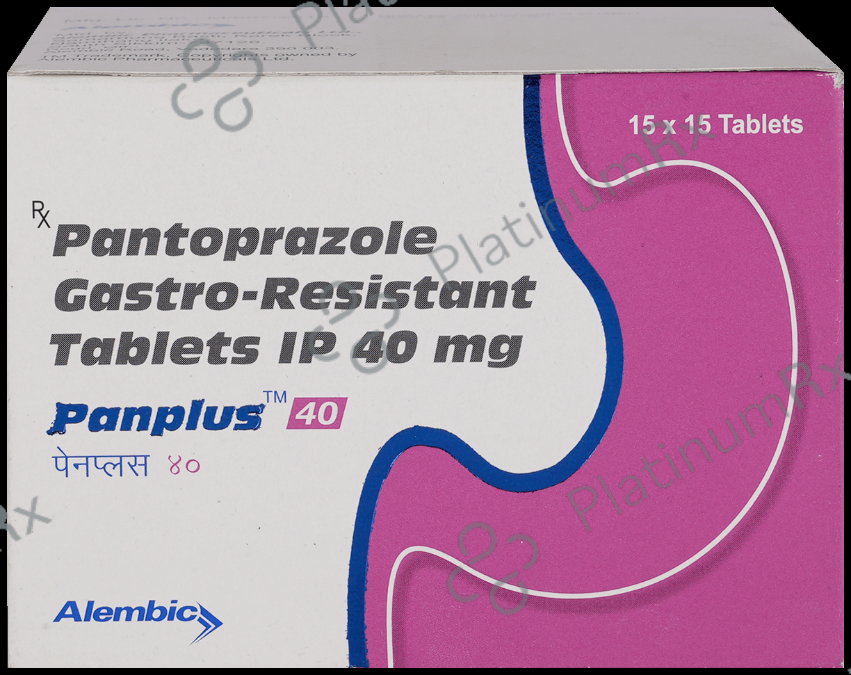 Panplus 40mg Tablet 15s
