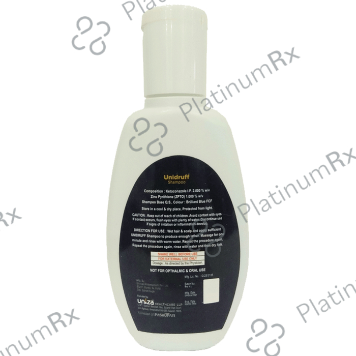Unidruff Shampoo 50 Shampoo