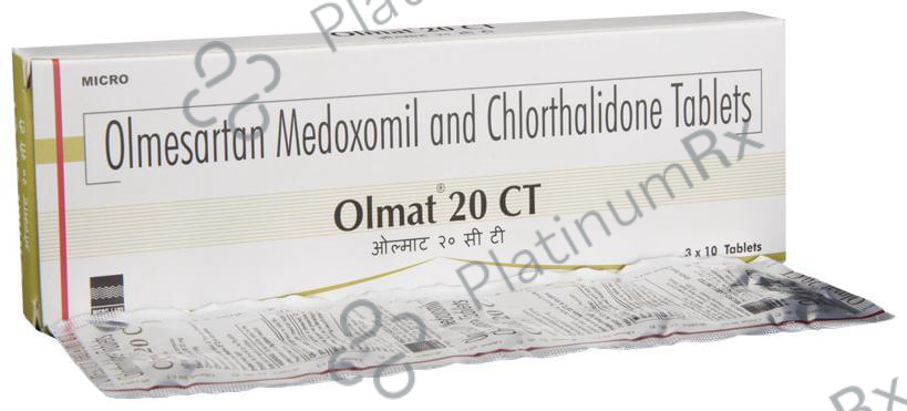 Olmat 20 CT Tablet 10 tablets