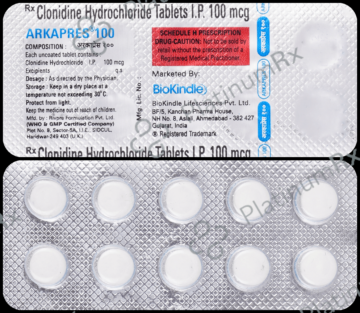 Arkapres 100 Tablet