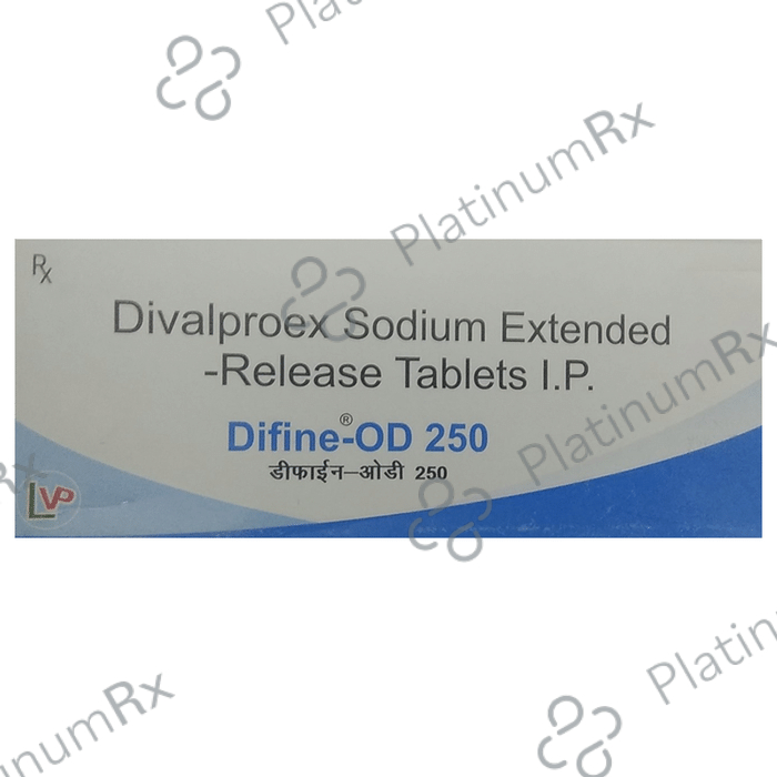Difine-OD 250 Tablet ER