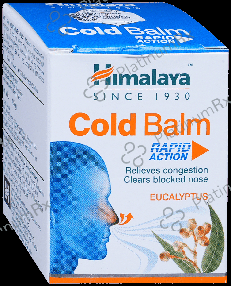 Himalaya Wellness Himalaya Cold Balm- Clears Blocked Nose- Clears Congestion 45 gm