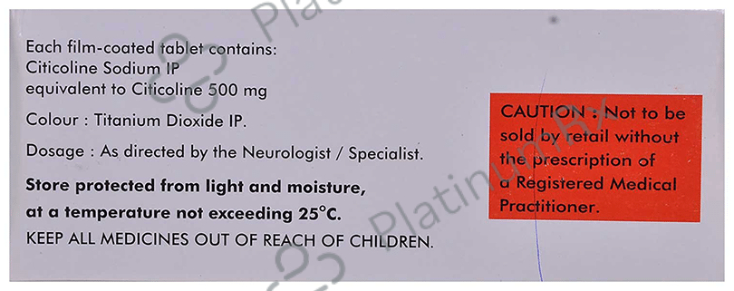 Nurocol 500mg Tablet 10s