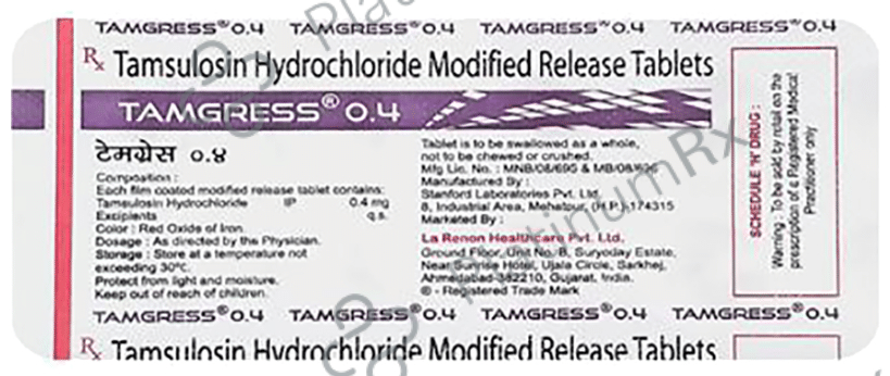 Tamgress 0.4mg Tablet MR 10s