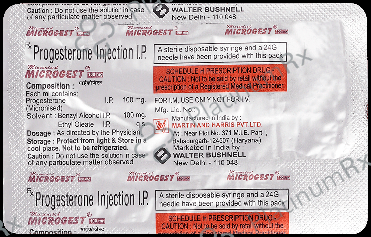 Microgest 100mg Injection