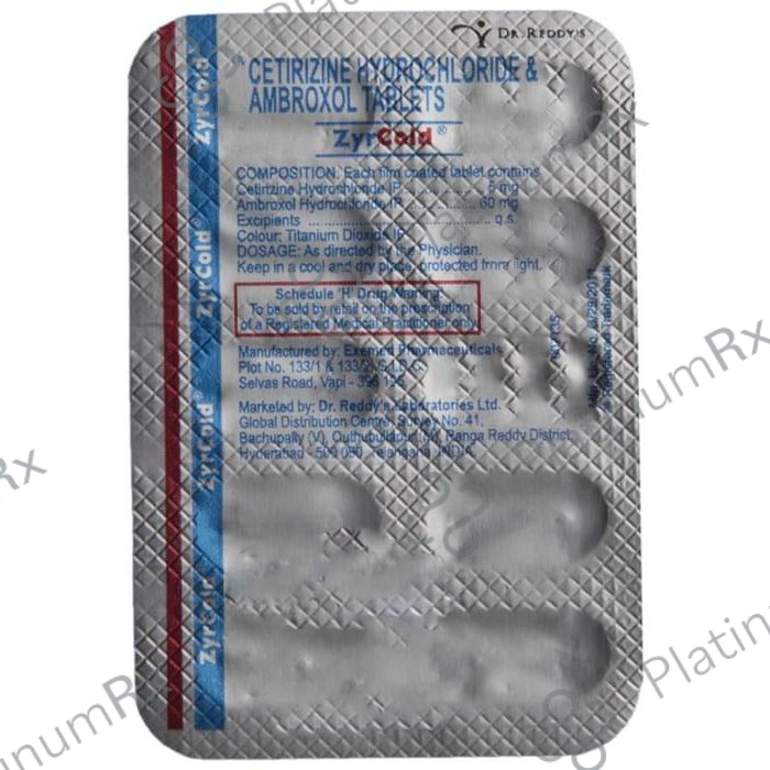 ZyrCold Tablet 10 tablets