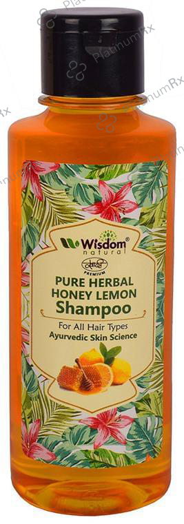 Wisdom Natural Pure Herbal Honey Lemon Shampoo