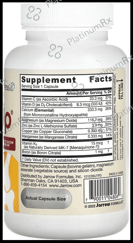 Jarrow Formulas Bone Up Capsule 90 capsules
