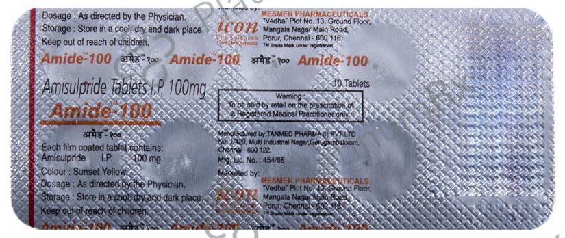 Amide 100mg Tablet 10s