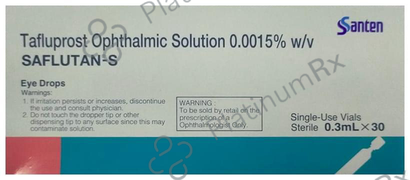 Saflutan-S Eye Drop (0.3ml Each)