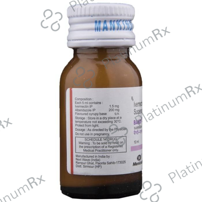 Bandy Plus 1.5/200mg Suspension 10ml