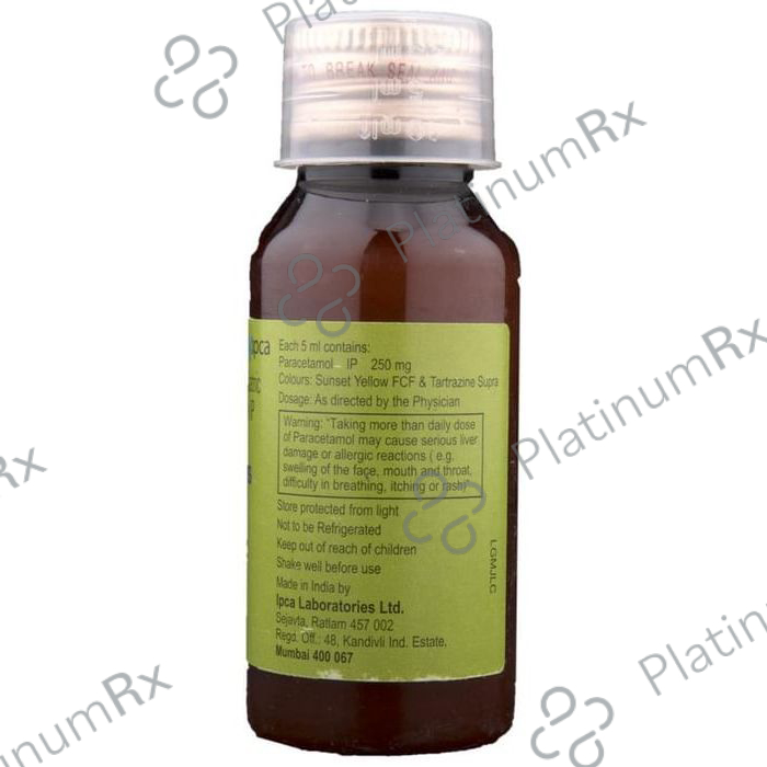 Pacimol DS 250mg Oral Suspension 60ml