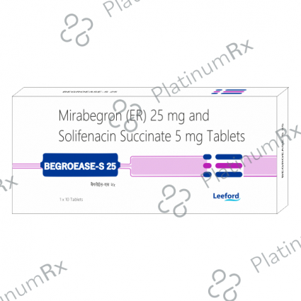 Begroease S 25mg/5mg ER Tablet 10s
