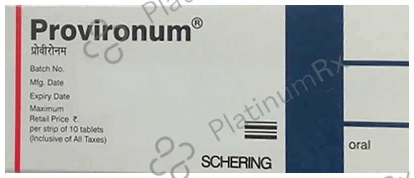 Provironum 25mg Tablet 10s