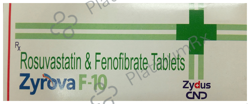 Zyrova F 10 145/10mg Tablet 10s