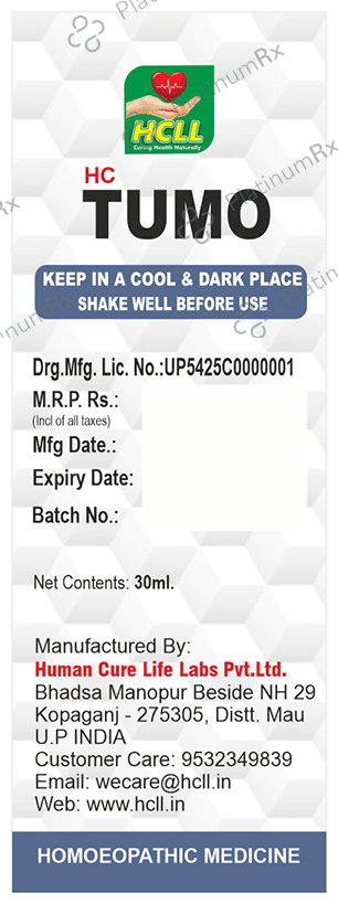 HCLL Hc Tumo Oral Drops