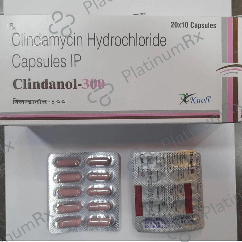Clindanol 300mg Capsule 10s