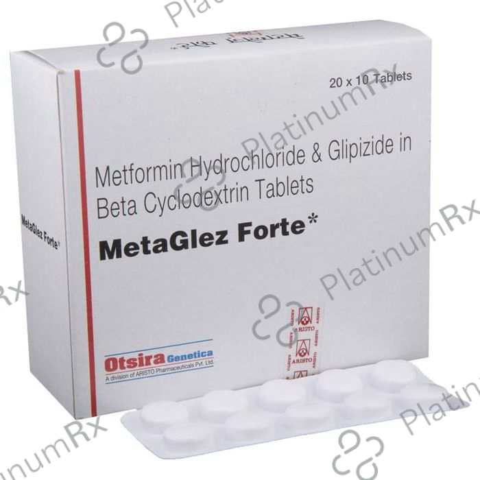 Metaglez Forte 5/500mg Tablet 10s