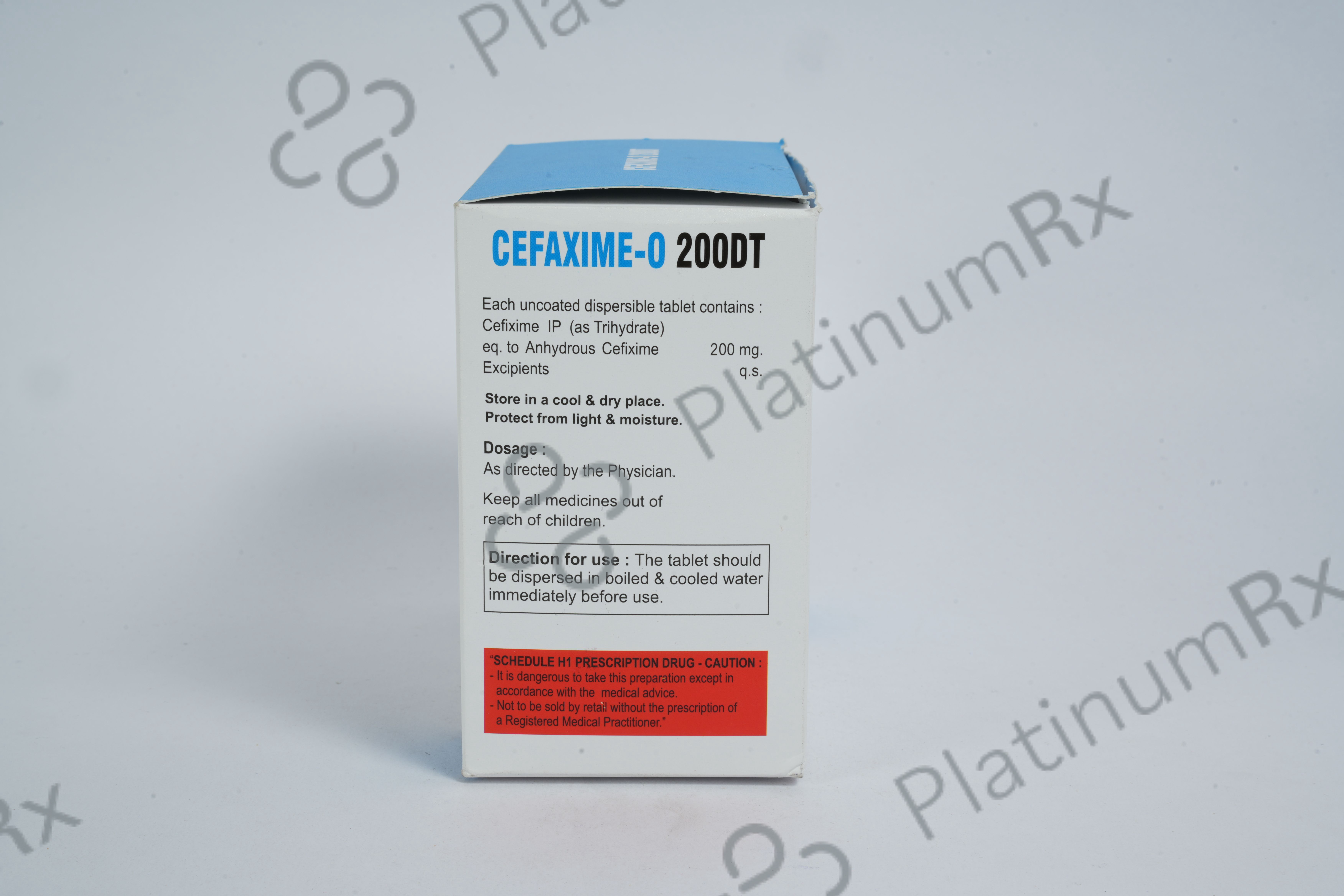 Cefaxime O 200/200mg Tablet DT 10s