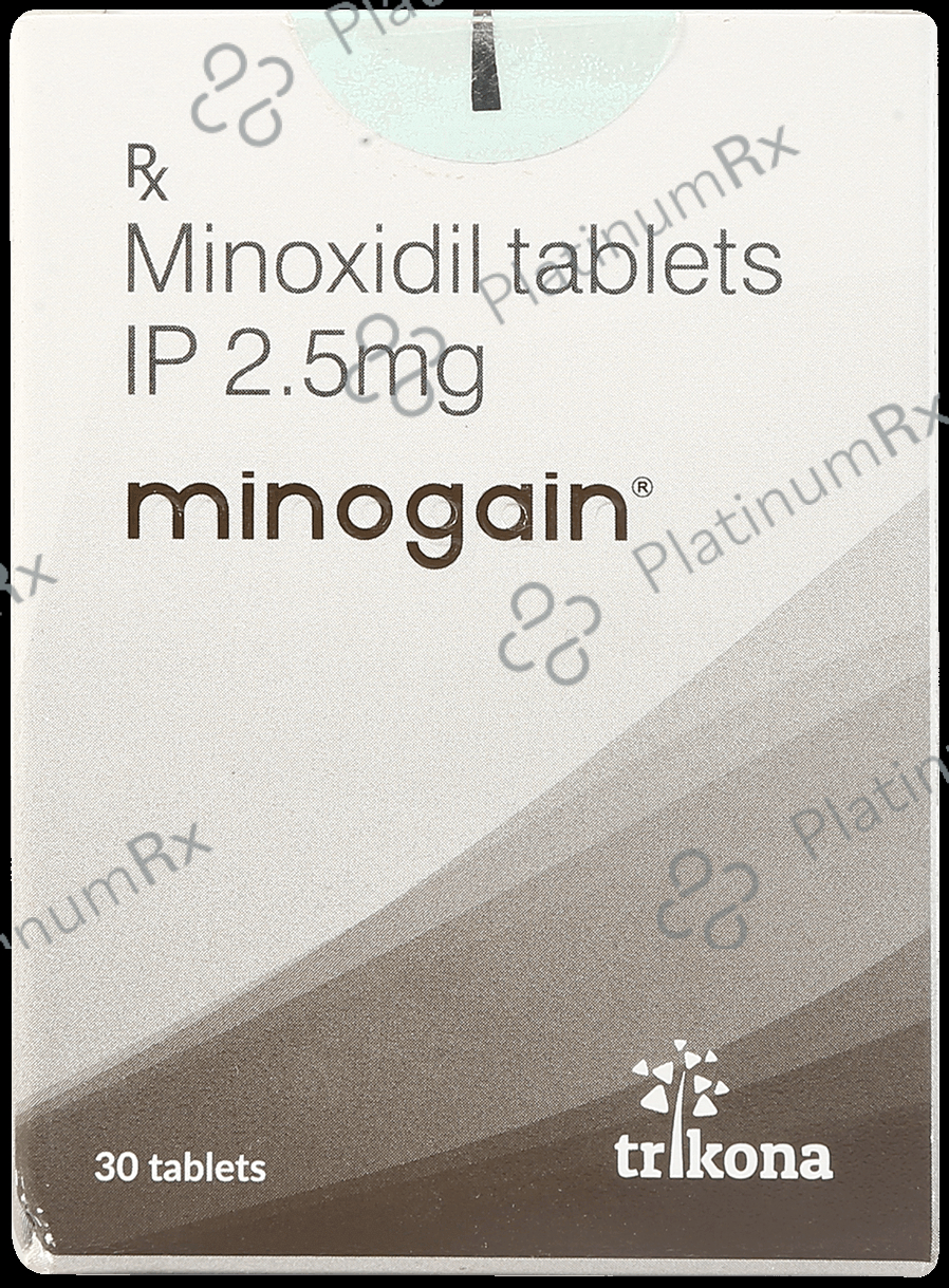 Minogain 2.5mg Tablet 30s