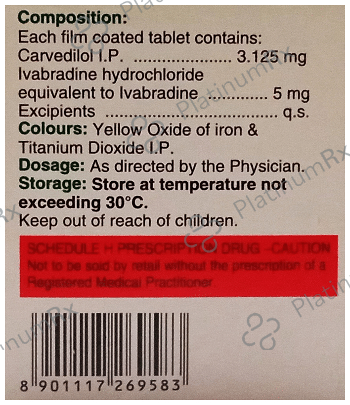 Carloc I 3.125 Tablet