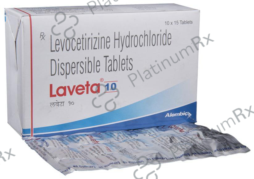 Laveta 10mg Tablet DT 15s
