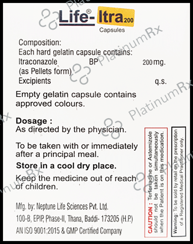 Life-Itra 200 Capsule