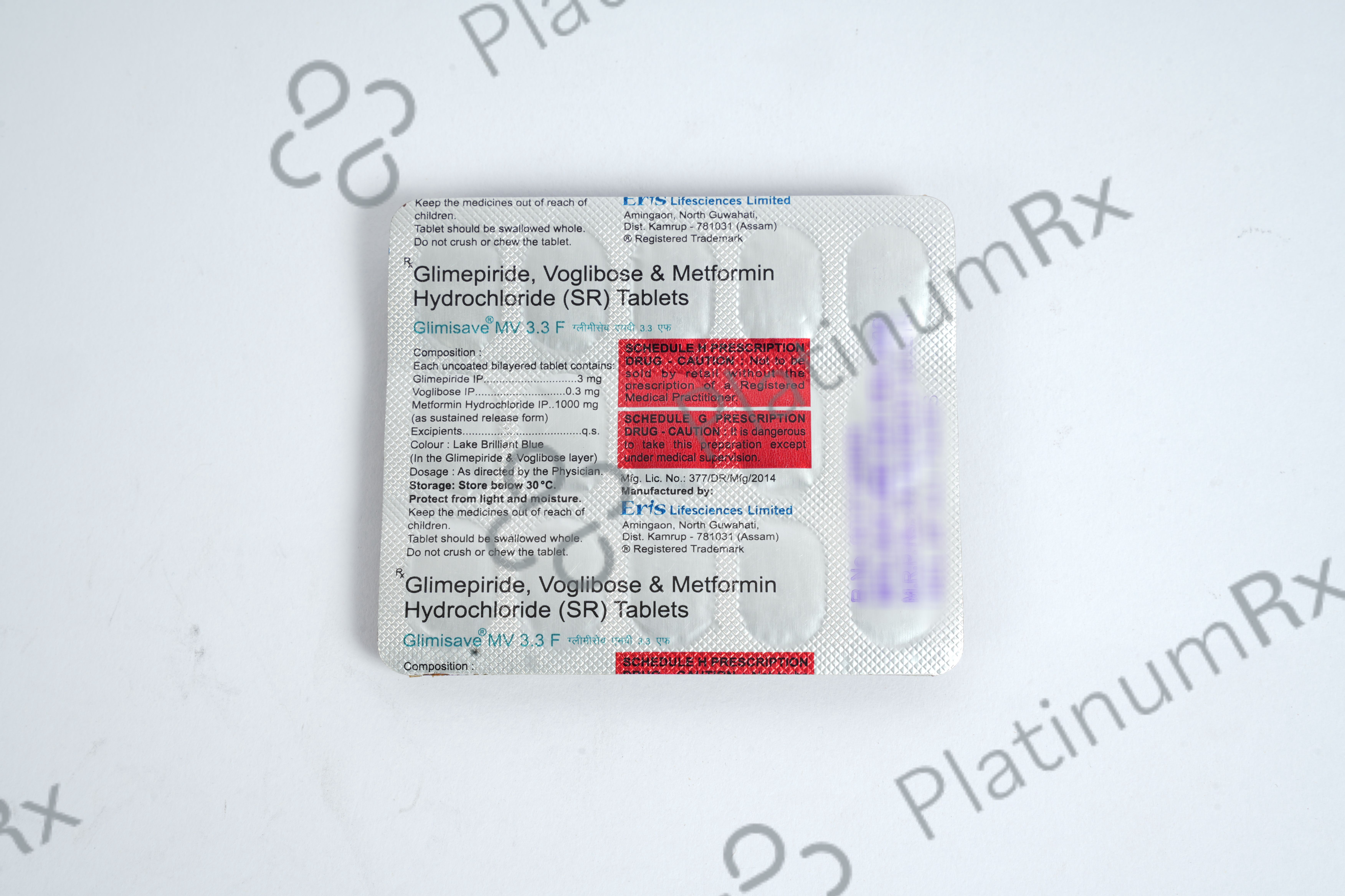 Glimisave MV 3.3F Tablet SR 15s
