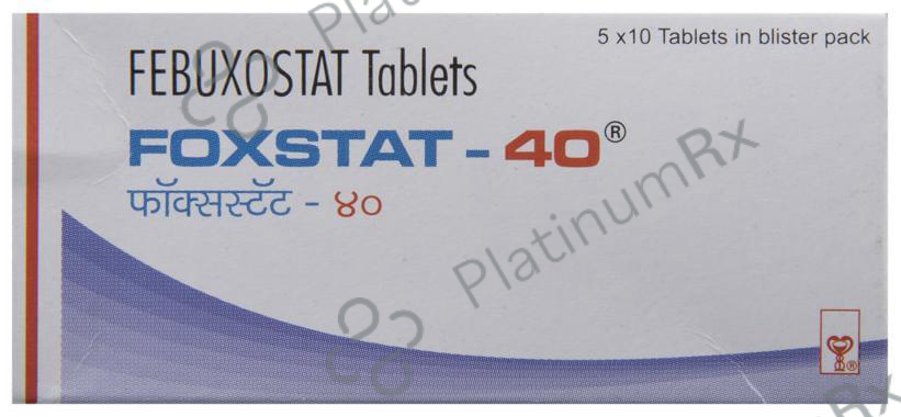 Foxstat 40mg Tablet 10s