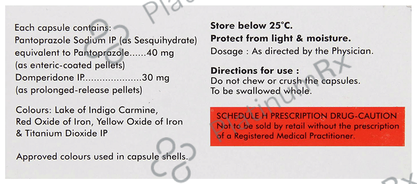 Pantocar D 20/40mg Capsule PR 10s