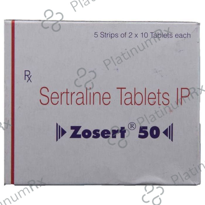 Zosert 50mg Tablet 10s