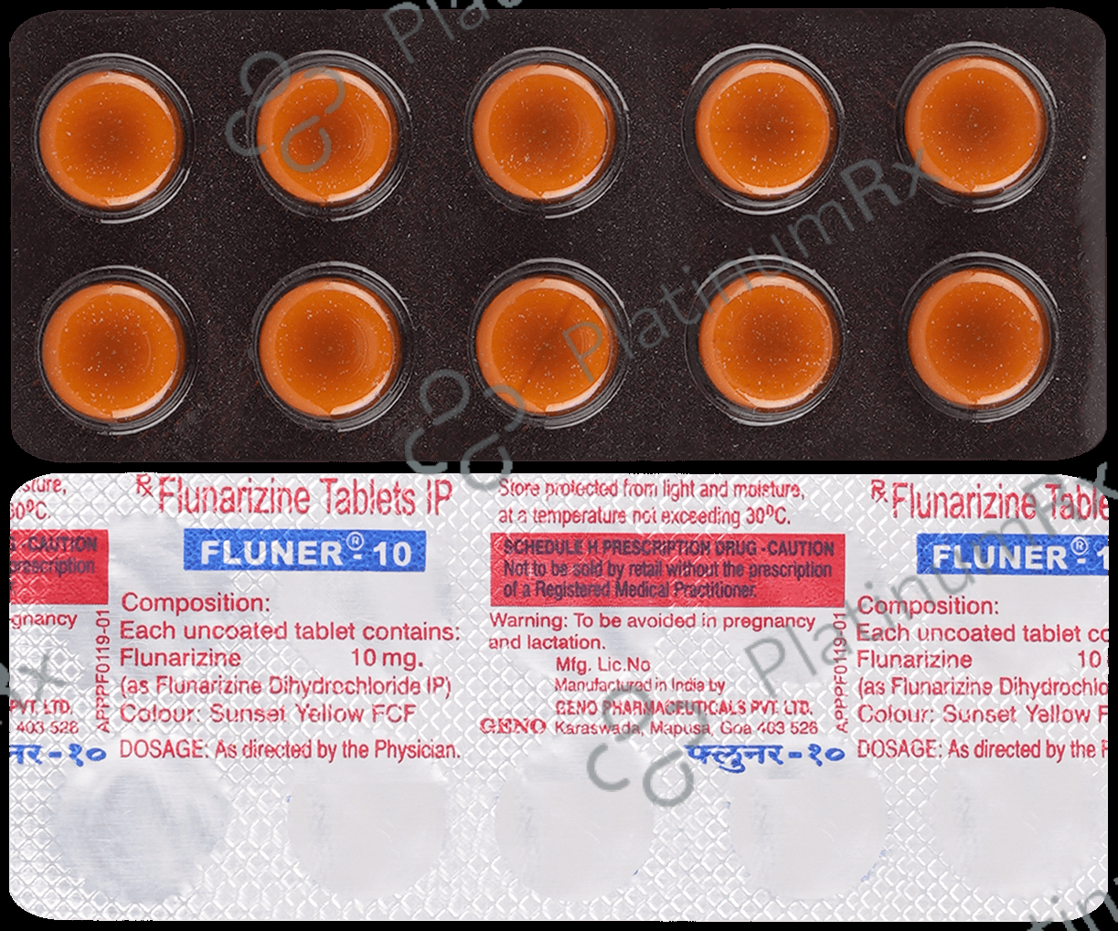 Fluner 10mg Tablet 10s