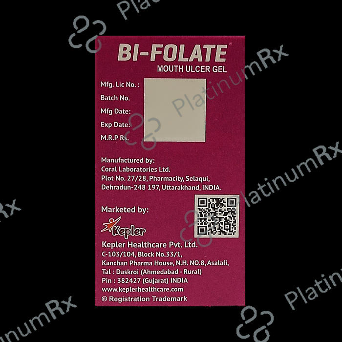 BI Folate Mouth Ulcer Gel 15ml