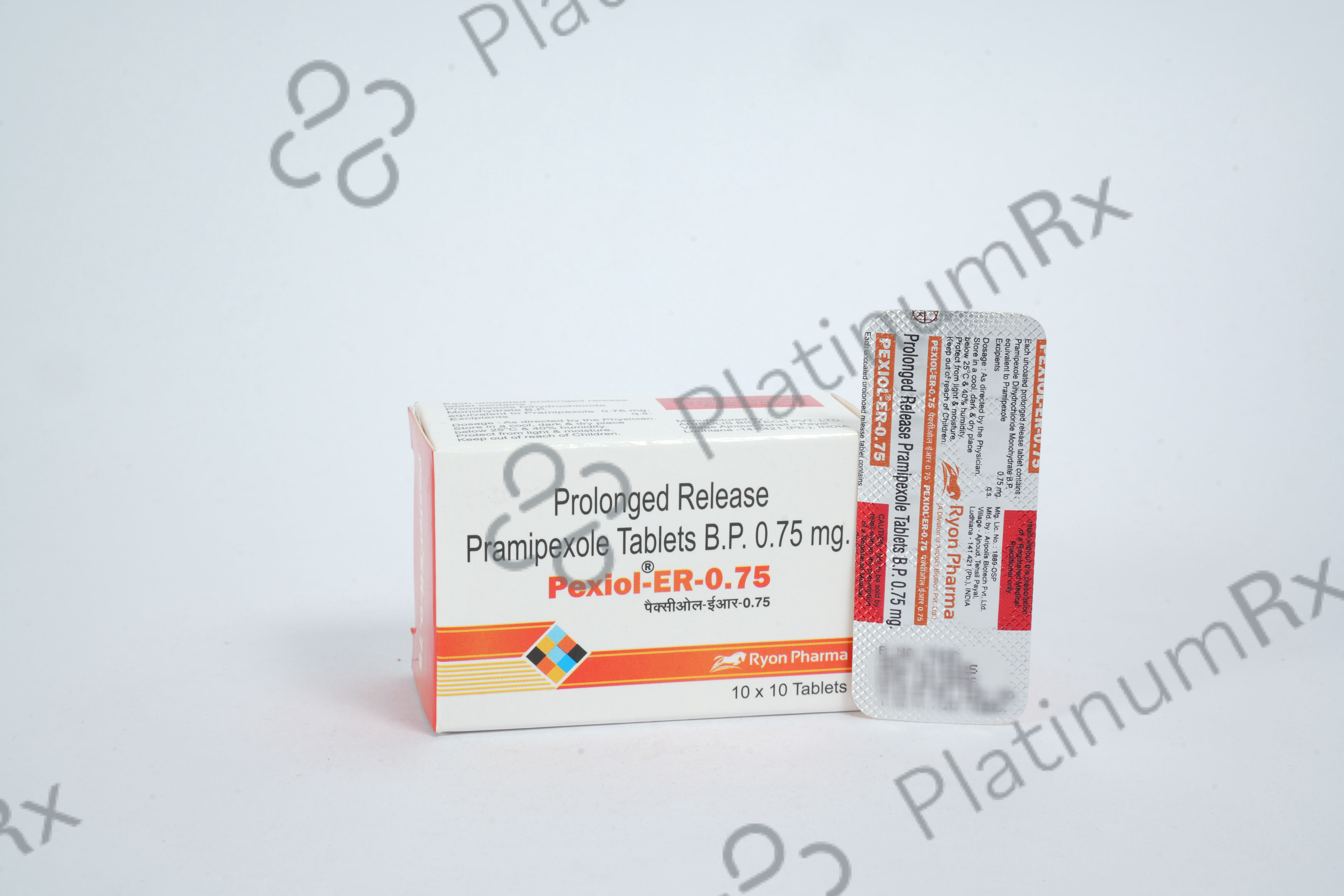 Pexiol 0.75mg Tablet ER 10s