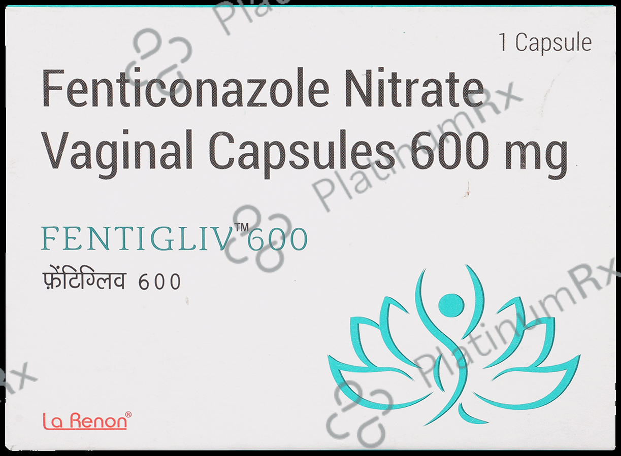 Fentigliv 600mg Vaginal Capsule 1s