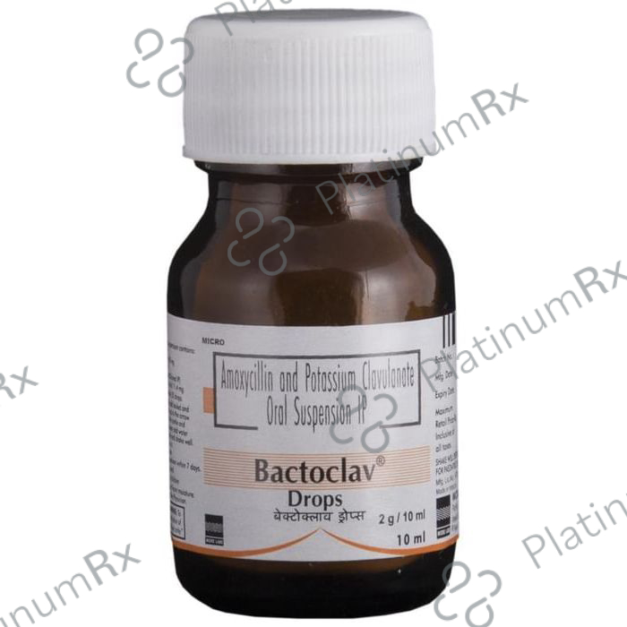 Bactoclav 80/11.4mg Drop 10ml