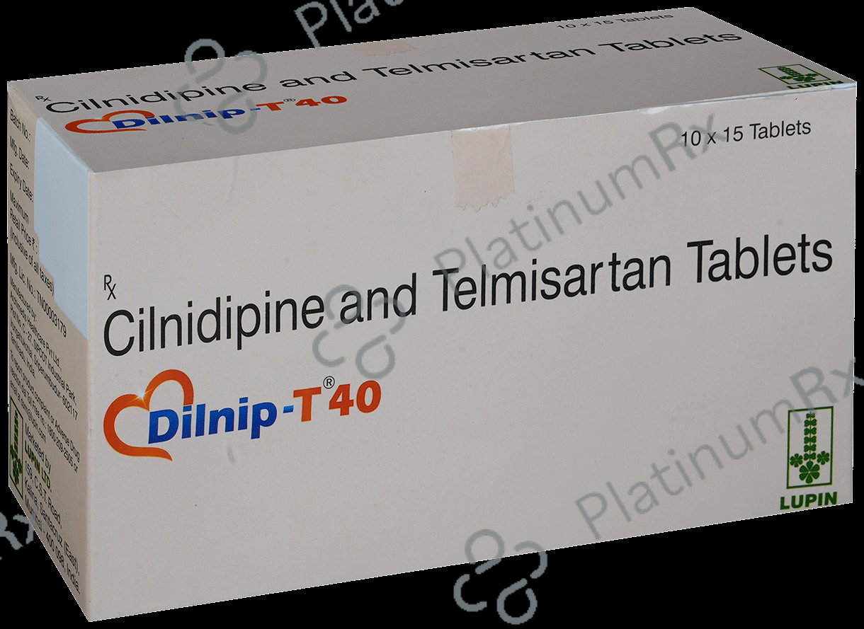 Dilnip T 10/40mg Tablet 15s