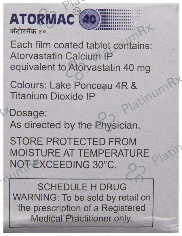 Atormac 40mg Tablet 10s