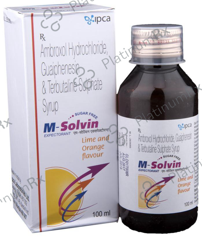 M Solvin 30/100/2.5mg Syrup 100ml