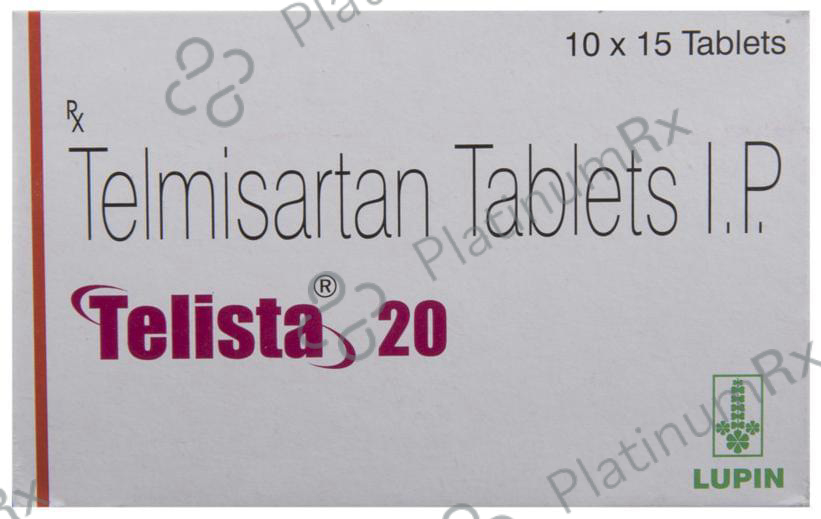 Telista 20mg Tablet 15s